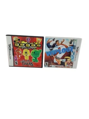 LOTE de 2- JUEGOS NINTENDO/Nintendo DS & 3DS DS gogo's Crazy Bones & 3DS Wipeout Foto 1 de 4