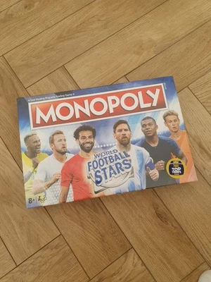 Monopoly World Football Stars Boardgame Hasbro BNIB - Image 1 of 4