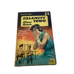 Ellery Queen Calamity Town Pan Paperback UK 1960 Good - Foto 1 di 8