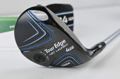 Tour Edge Hot Launch C524 #4 Hybrid / 22 Degree / Regular Flex Aldila Ascent 55 - Image 1 of 4
