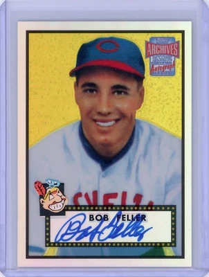 Bob Feller - Topps Archives Reserve Chrome Signature Series 2013 Auto Refractor - Image 1 of 2