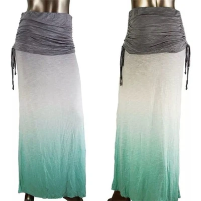 NWT Young Fabulous & Broke Sierra Skirt in Grey/White/Turquoise Size S - Image 1 of 3