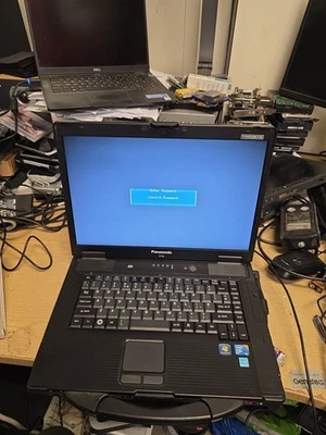 Panasonic Toughbook CF-52 Laptop- Intel Core i5-1st Gen---SPARES OR REPAIR ONLY. - Image 1 of 4