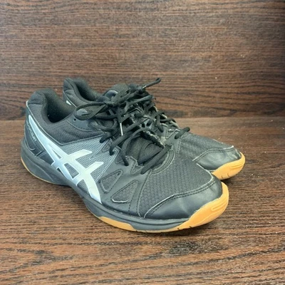 ASICS Women’s Volleyball Sneakers Size 9 Black Gel-Rocket Indoor Court Shoes - Image 1 of 4