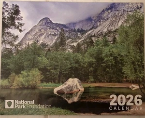 2026 Wandkalender Nationalpark Stiftung Schöne Landschaften 16 Monate - Bild 1 von 3