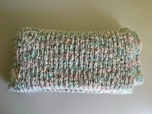 Talla Unica Cowl/infinity Loop Neck Scarf Multicolor Knit One Size White Purple - Picture 1 of 5