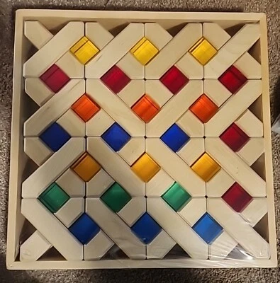 Cubos de construcción arco iris percepción de color juguete Montessori para niñas niños niños Foto 1 de 3