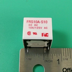 FIC FRS10A-S10 RELÉ DE MONTAJE DE PLACA 9VDC 10A SPST - Imagen 1 de 4