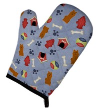Carolines Treasures Bb2635Ovmt Dog House Collection Karelian Bear Dog Oven Mitt