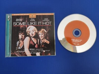 Some Like It Hot - Soundtrack CD - Adolph Deutsch - Rykodisc  - Image 1 of 2
