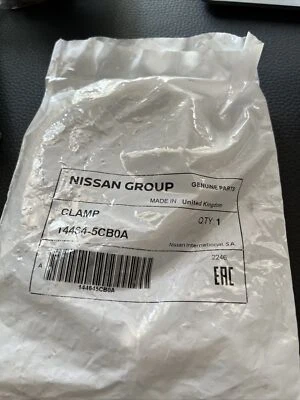 Nuevo Genuino Infiniti Turbo Exhasut Salida Abrazadera Banda OE 144645CB0A Foto 1 de 4