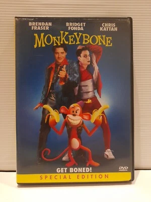 Monkey Bone (DVD 2001) Región 1 Importación EE. UU. Fraser Fonda Kattan Fuera de Uso *Envío Gratis* Foto 1 de 4