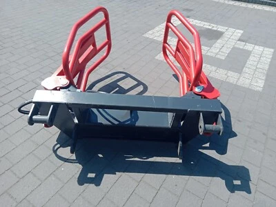 Ballenzange für Frontlader Radlader Ballengreifer Silozange MX Mailleux - Bild 1 von 4