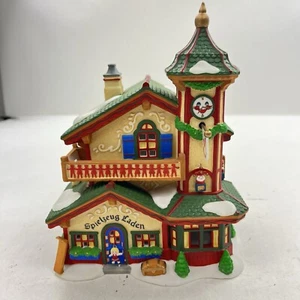 Dept 56 Alpine Village Negozio di Giocattoli Christmas Toy Shop Department 56 - Foto 1 di 11