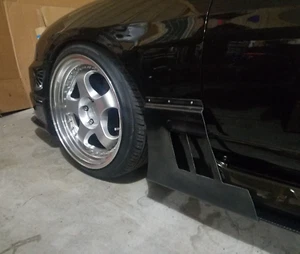 Aero Side Diverters for Nissan Skyline R33 Performance Body Kit Side Skirt v9 - Picture 1 of 9