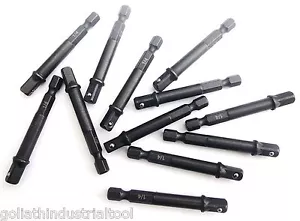 12 Goliath Impact 1/4" x 2,5" IPE314 POWER VERLÄNGERUNG BIT STECKSCHLÜSSEL PASSEND FÜR DEWALT BOHRER - Bild 1 von 2