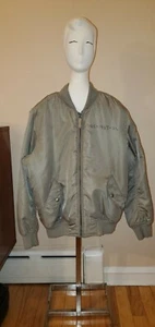 VTG Ralph Lauren Type E 67-RL Polo Jeans Military Style Bomber Jacket  size M - Picture 1 of 11