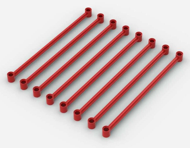 8 eslabones LEGO EXTRA GRANDES (grúa, estructura, edificio, cerca, camión, coche, oruga, pasador) Foto 1 de 1