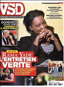 VSD n°1676 07/10/2009 Rama Yade/ Domenech/ Lagerfeld/ Paris par Arthus-Bertrand - Imagen 1 de 1
