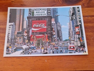 Postcard New York City Times Square America USA 1990 not used vintage - Picture 1 of 4
