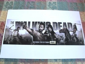 The Walking Dead promotional  poster print  11 x 17 inches - Picture 1 of 1