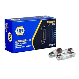 Bombilla halógena auxiliar NAPA 12V 10W S8.5d 11 x 38 mm (NBU2272) - Caja de 10 - Imagen 1 de 2