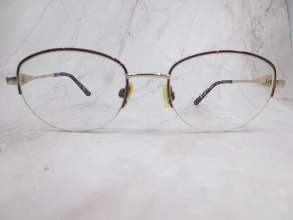 Marco de gafas para mujer Sophia Loren M304 Zyloware 168 marrón dorado medio borde 135 Foto 1 de 4