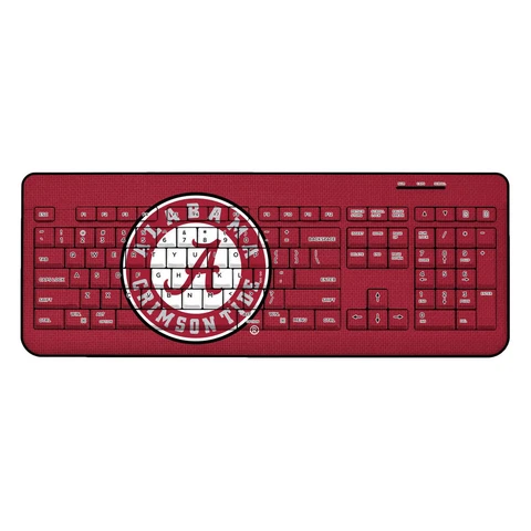 Alabama Crimson Tide Mascot Solid Wireless USB Keyboard Cover