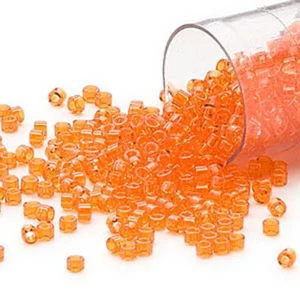 1200 Miyuki Delica # 11 Glass Seed Beads 11/0 Transparent Colors 7.2 Grams - Picture 1 of 50