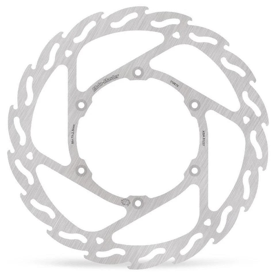 Disco de freno delantero fijo izquierdo MotoMaster llama para Yamaha YZ450F 2016-2025 Foto 1 de 1