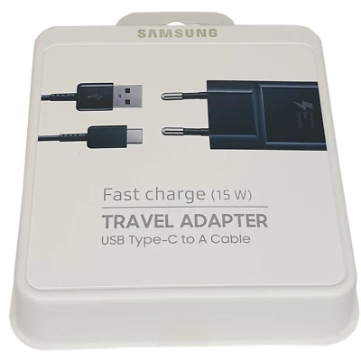 Original Samsung  EP-TA20EBE Schnell Ladegerät 15W für Samsung A71 A51 A33 A53 - Bild 1 von 3