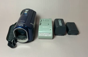 Sony Handycam DCR-SX41 8GB Digital Camcorder + 4GB +2 batteries+charger - Picture 1 of 16