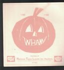 Jack O'lantern Wham 1180 Rochester Ny Window Display 1970S Halloween