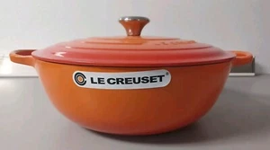 Le Creuset Signature Soup Pot 7.5qt In Volcanique Flame - Picture 1 of 10