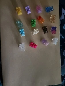 12pc Assorted Color  GUMMI BEAR Shoe Charms for Crocs  - Picture 1 of 1