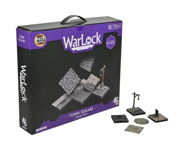 WizKids WarLock Tiles Town & Village Street Building Set