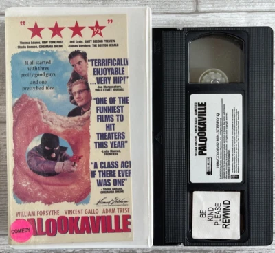 Palookaville VHS William Forsythe Vincent Gallo Frances McDormand Kim Dickens - Imagem 1 de 2