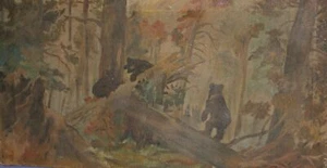 Antike Ölreproduktion Eliteart - Morgen im Kiefernwald 1889 von Ivan Shishkin - Bild 1 von 7