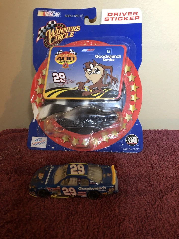 Winners Circle Kevin Harvick Monte Carlo 400 Rematch Looney Tunes 1:64 Sticker - Image 1 of 1