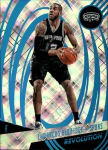2016-17 Panini Revolution Cosmic Spurs Basketball Card #2 LaMarcus Aldridge /100