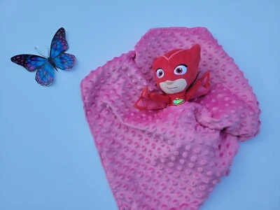 Manta de seguridad de felpa Lovey Owlett niños algodón Pj máscara Lovey Plush  Foto 1 de 4