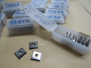 HM placas reversibles cuchillo reversible 12 x 12 x 1,5 4Z 4 filos #V106# - Imagen 1 de 6