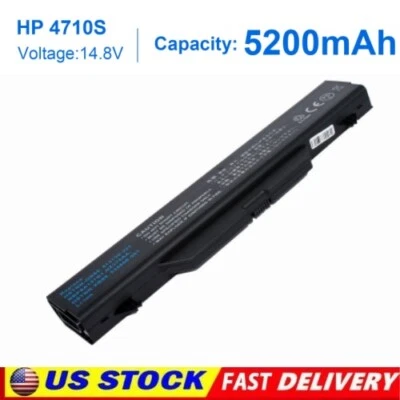 Аккумулятор для HP ProBook 4510s 4710s 593576-001 HCN1296 HSTNN-1B1D HSTNN-DB90 - Изображение 1 из 4