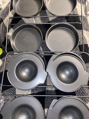 4 Compartment 4 Way Baking Dishes Cake Pam W/surprise Center Baking Pans - Image 1 of 4