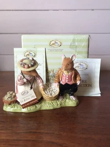 Royal Doulton Brambly Hedge Off To Pick Mushrooms 2003 Original Box & Cert - Picture 1 of 9