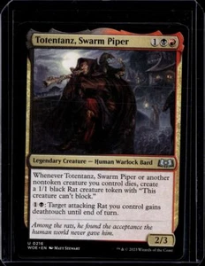 Totentanz, Swarm Piper - 216 - WOE - NM - MTG Magic the Gathering - Picture 1 of 1