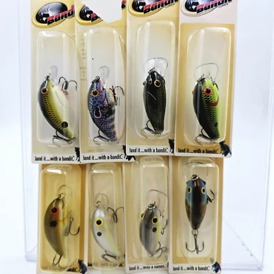 De colección Nuevo Pre Pradco Bandit 100 Crankbait Señuelo de Pesca Paquete Amarillo Tú eliges Color Foto 1 de 2