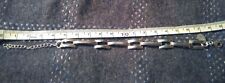 variable length 14cm -18+cm Hallmarked sterling silver Bracelet       BRB1