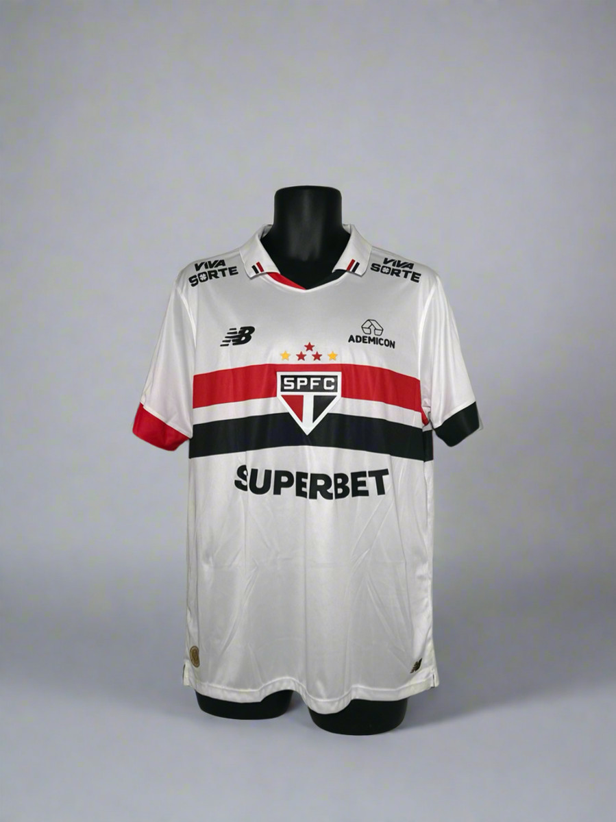 Size L São Paulo FC International Club Soccer Fan Apparel