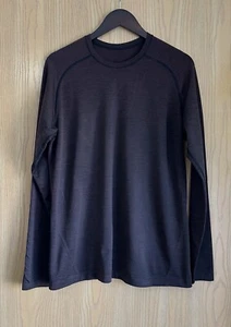 Lululemon | Mens SZ M | Metal Vent Tech Long Sleeve Crew Neck Maroon - Picture 1 of 8